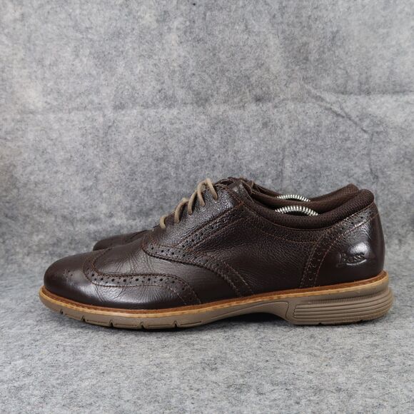 Bass Shoes Mens 10.5 Oxford Wingtip Classic Dress Propel Comfort Brown Leather main image 12